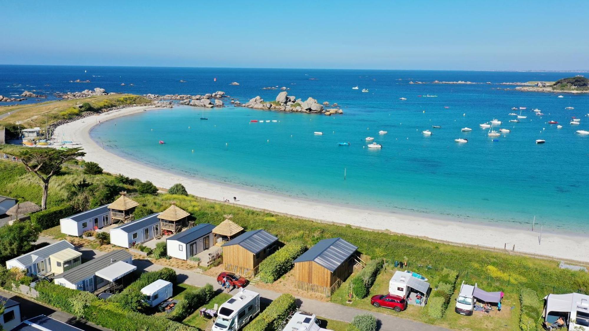 Camping De La Cote Des Legendes Brignogan-Plages Εξωτερικό φωτογραφία